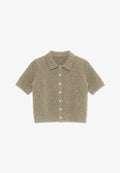 Vero Moda CARDIGAN VMELLY KNIT CARDIGAN - Cardigan - silver mink