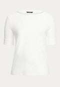 Lauren Ralph Lauren Woman COTTON BOATNECK T-SHIRT