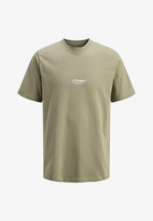 Jack & Jones JJESOHO TEE SS CREW NECK NOOS - Print T-shirt - vetiver