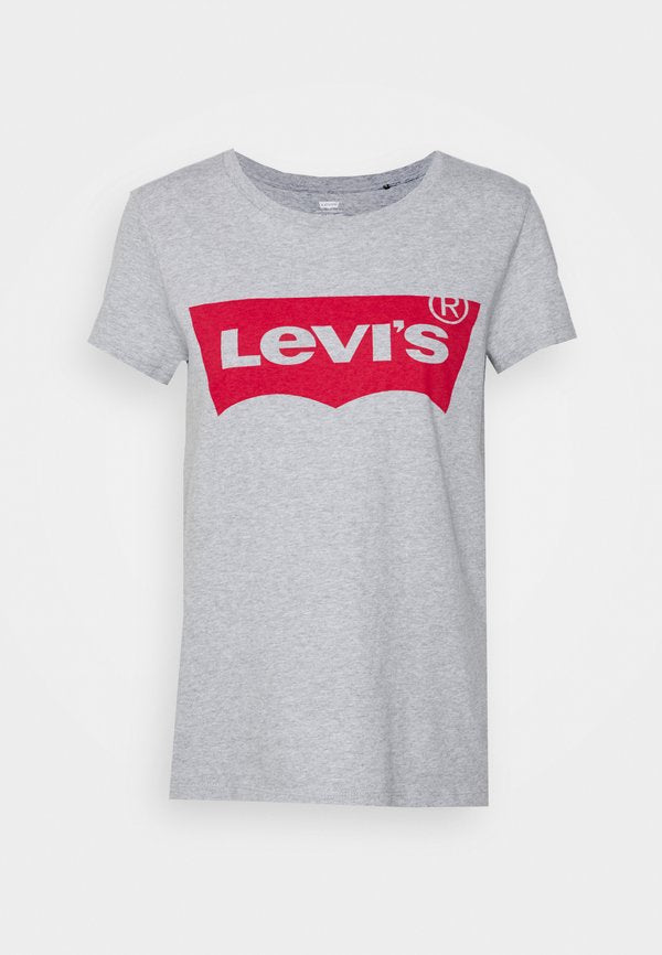 Levi's® THE PERFECT TEE - Print T-shirt - heather grey