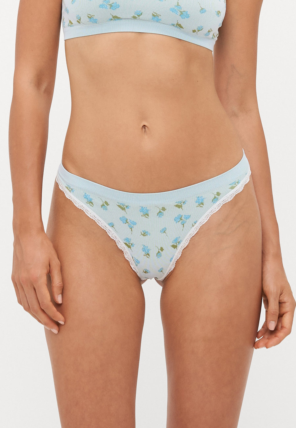 ONLY ONLHOLLY PATTERN THONG 2 PACK
