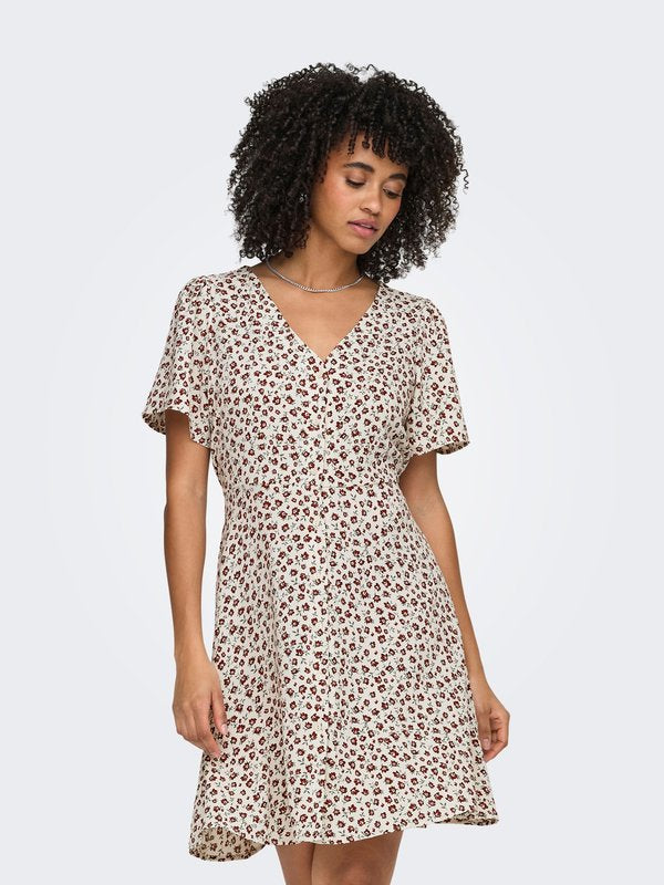 ONLY ONLLUCA Short - Day dress - cloud dancer