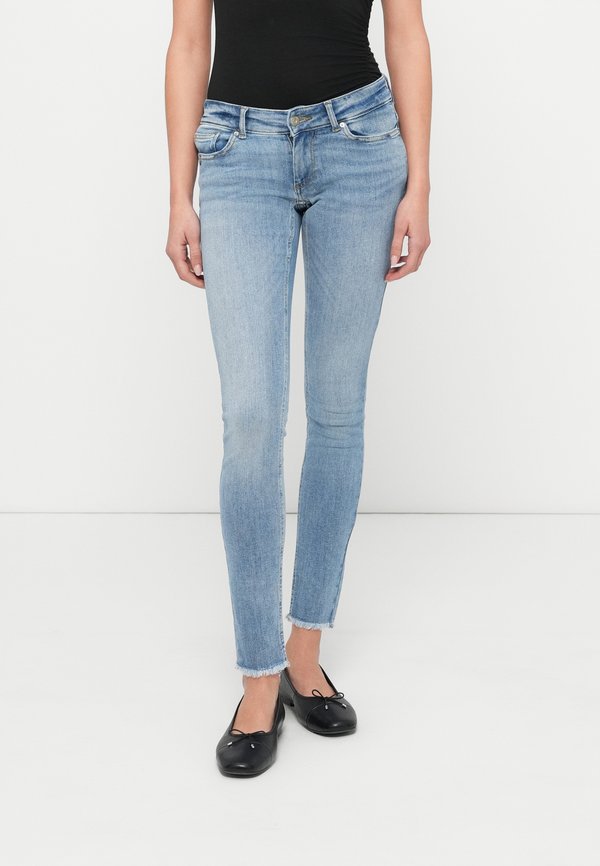 ONLY Skinny fit ONLPOWER Low waist Ankle length - Jeans Skinny Fit - light blue denim