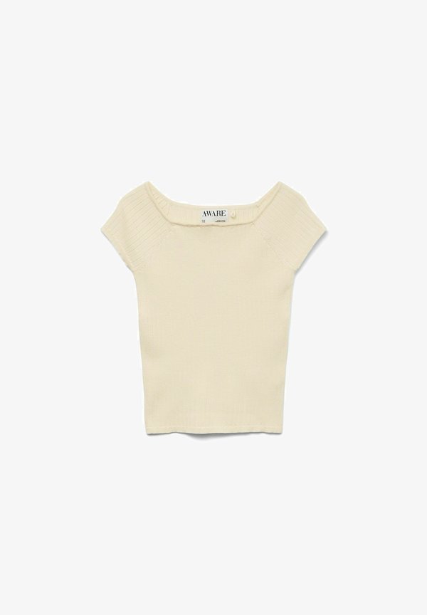 Aware VMPOPPY - Basic T-shirt - bone white