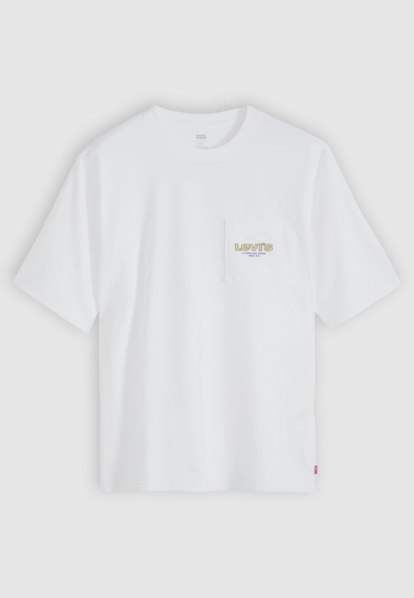 Levi's® HALF SLEEVE - Print T-shirt - white