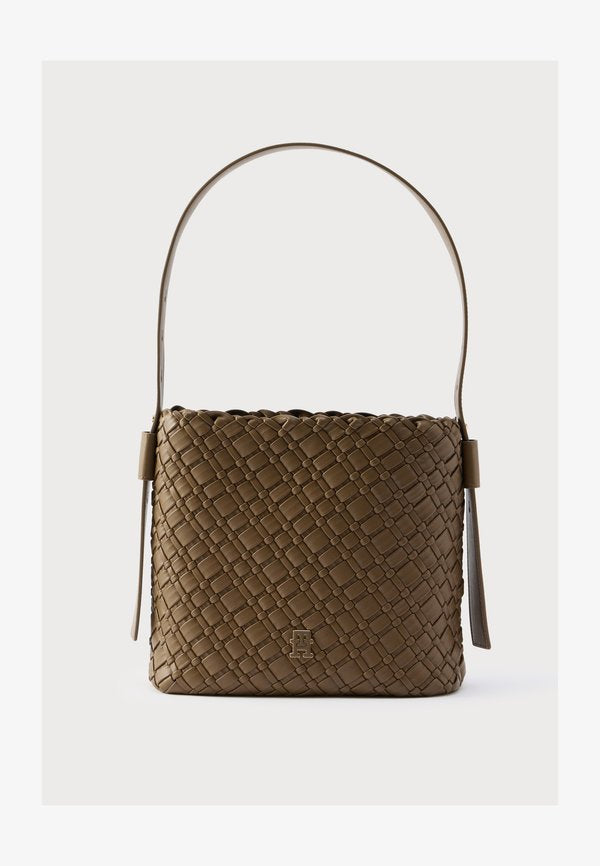 Tommy Hilfiger SHOULDER BAG - Handbag - nordic taupe