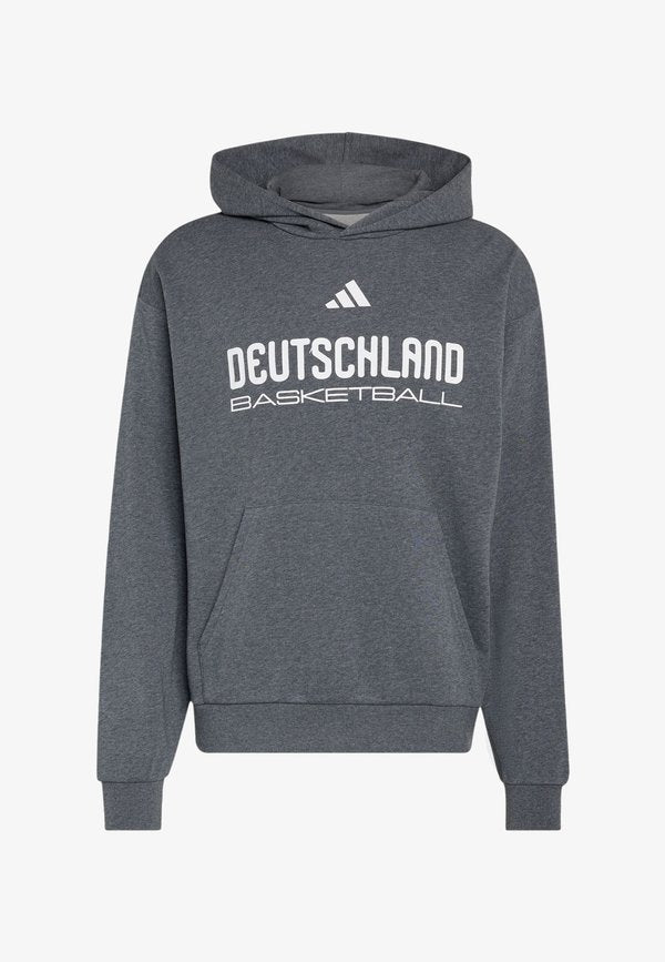 adidas Performance DBB BASKETBALL SELECT GRAPHICS  - Hoodie - dark grey heather
