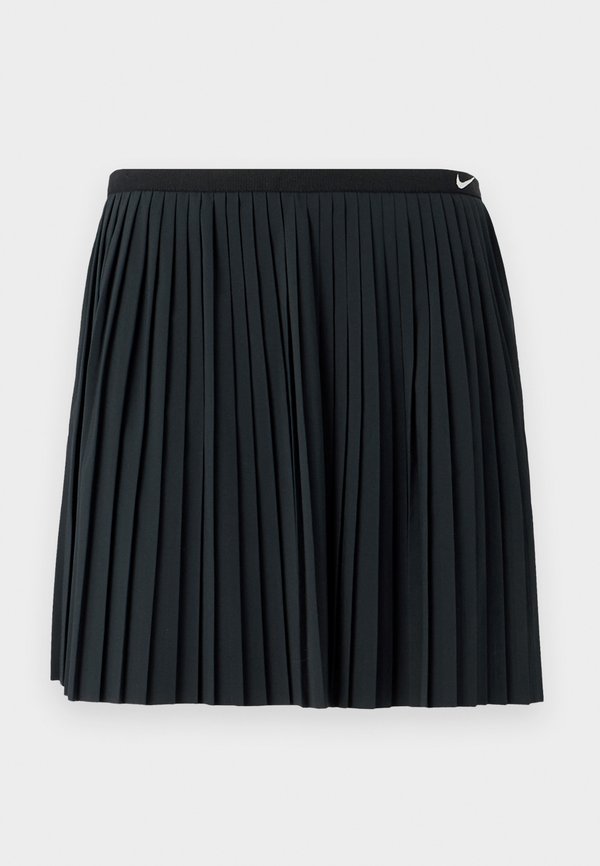 Nike Sportswear Pleated skirt - black/sail