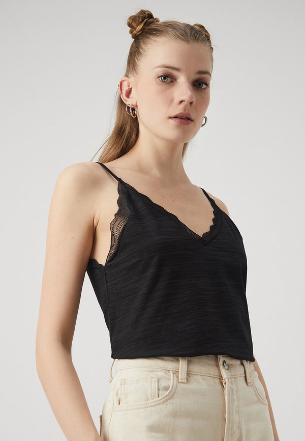 VILA VICORALLA V NECK SINGLET