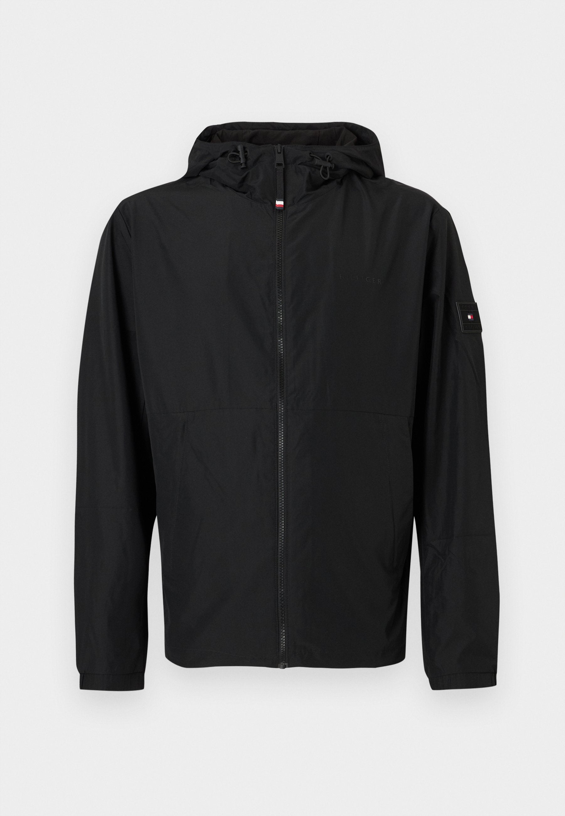 TONAL LOGO ZIP-THRU HOODED JACKET Media 1