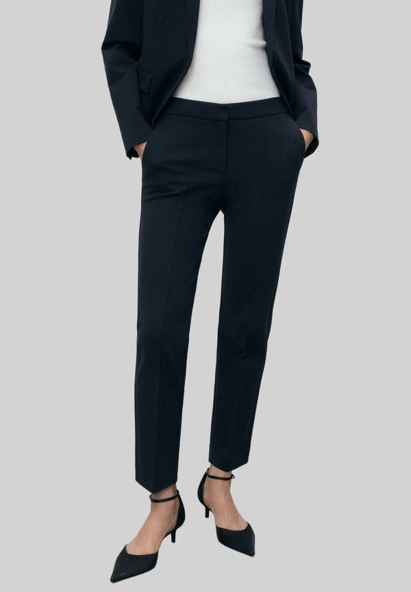 Mango Trousers - royal blue