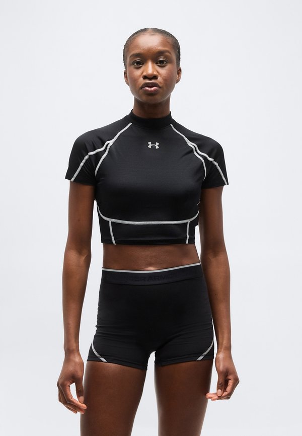 Under Armour HEATGEAR ELITE - Sports T-shirt - ultimate black
