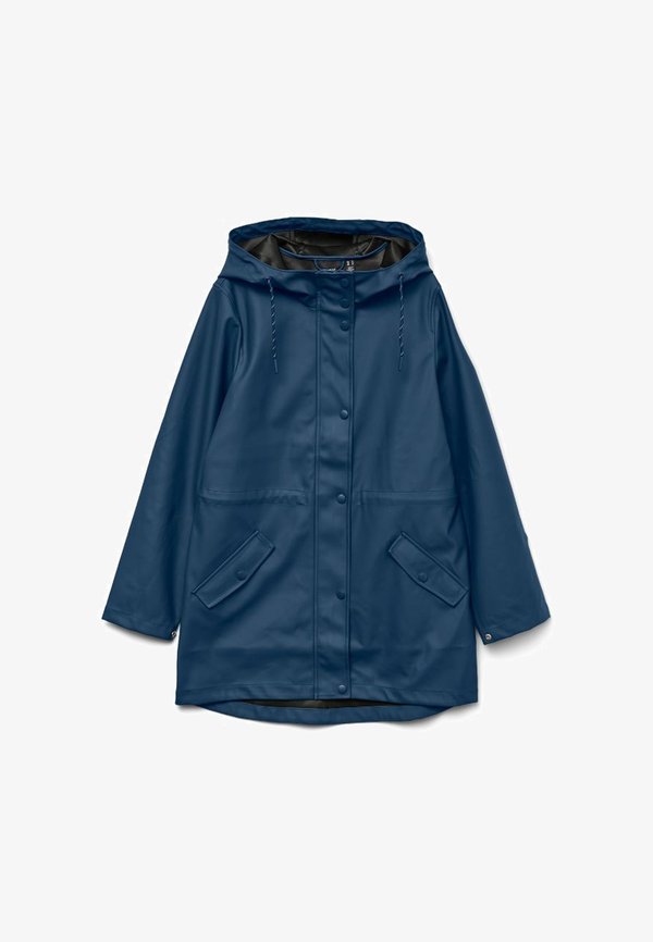 Vero Moda VMMALOU COATED JACKET NOOS - Waterproof jacket - dark blue