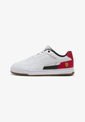 Puma FERRARI CAVEN III SNEAKERS UNISEX - Trainers - white/rosso corsa