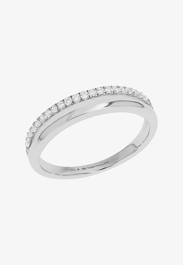 TOM TAILOR Ring - silver-coloured