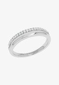 TOM TAILOR Ring - silver-coloured