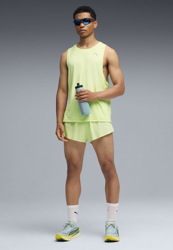 Puma M RUN VELOCITY TANK  - Top - apple spritz