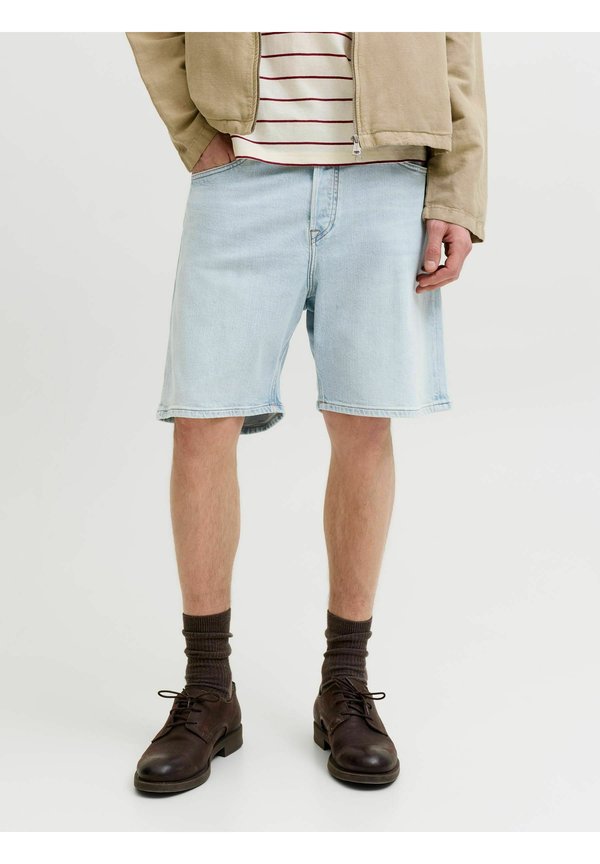 Jack & Jones LOOSE FIT SHORTS RELAXED FIT LOOSE FIT SHORTS - Denim shorts - blue denim