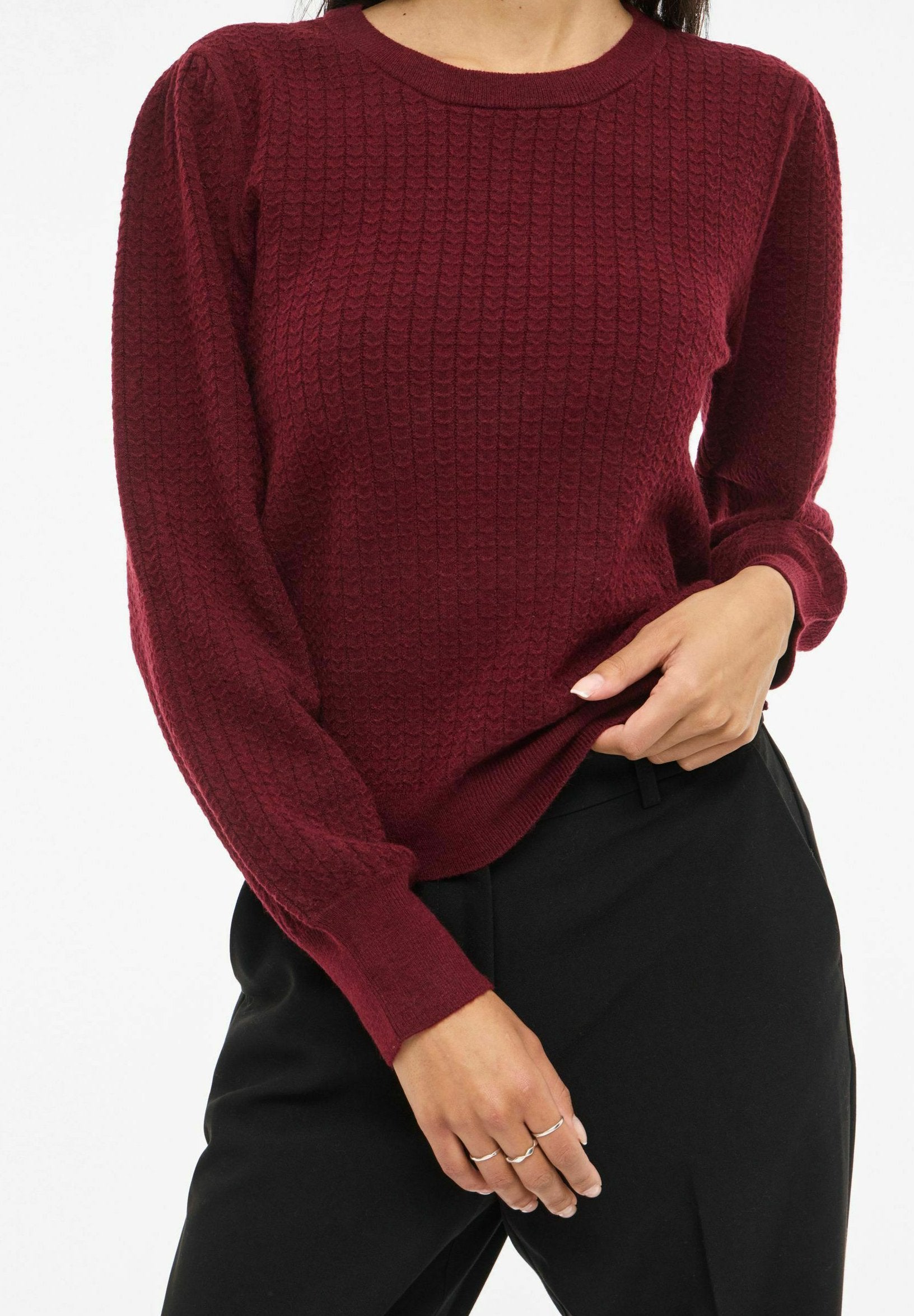 VILA Knitted VIMABLE Round neck