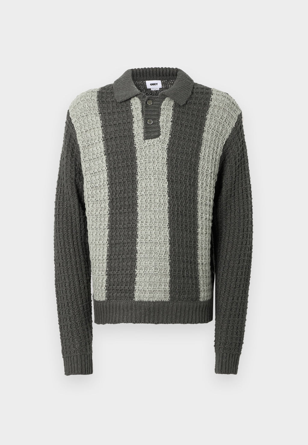 Obey Clothing TEXTURED RUGBY
