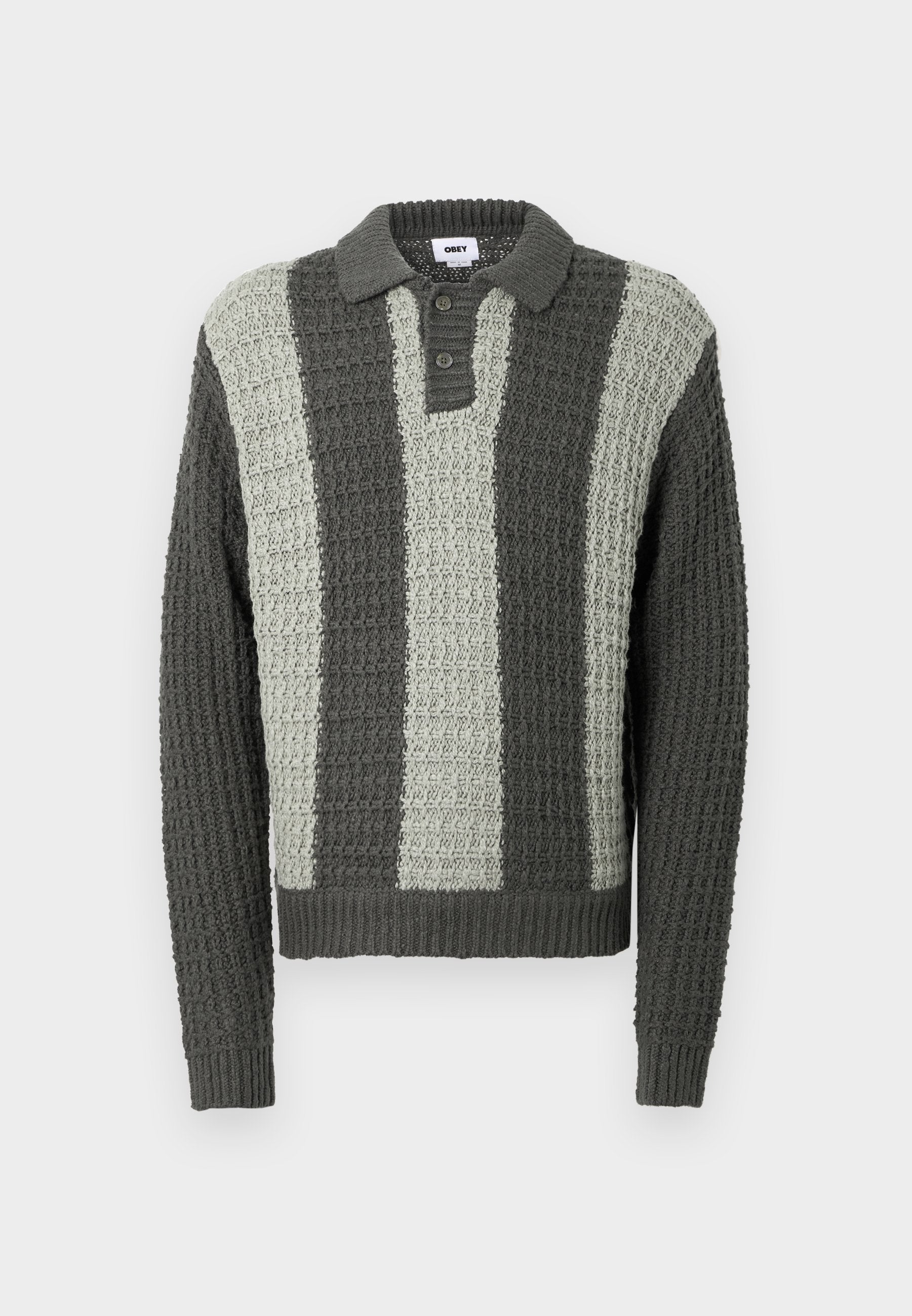 Obey Clothing TEXTURED RUGBY