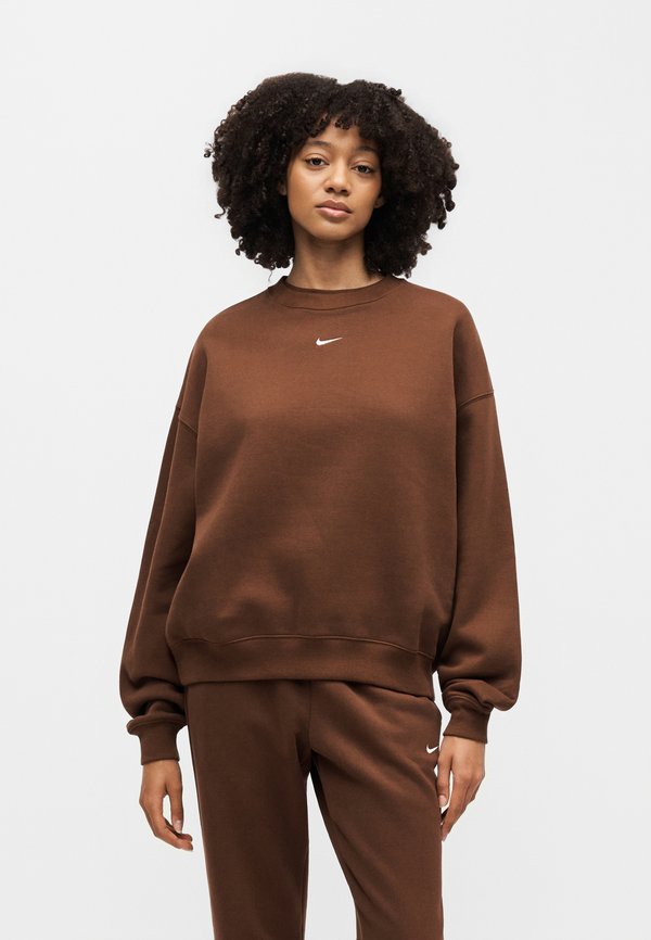 Nike Sportswear CREW - Sweatshirt - cacao wow/sail