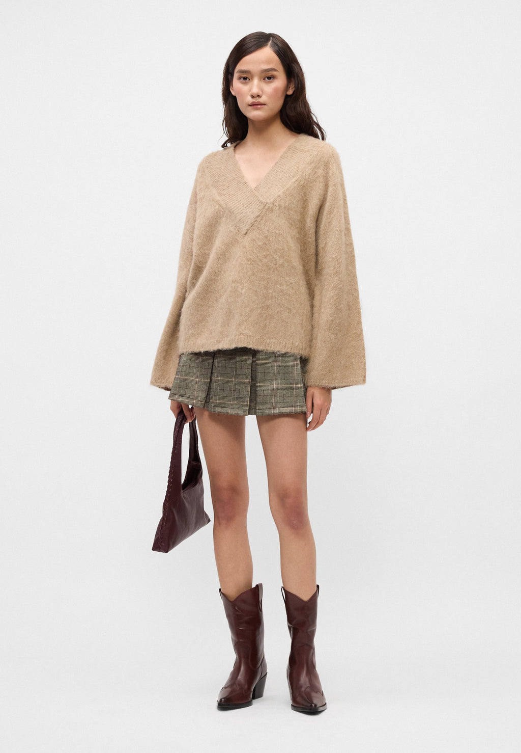 Gina Tricot V NECK SWEATER