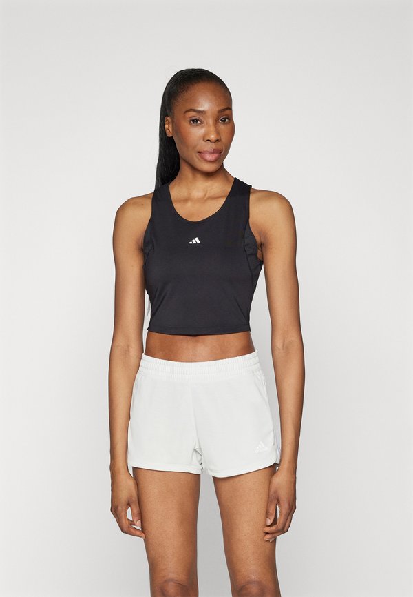 adidas Performance TECHFIT CROPPED - Top - black