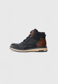 TOM TAILOR Lace-up ankle boots - black