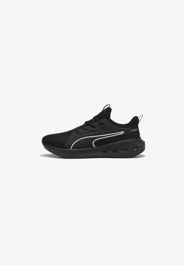 Puma SOFTRIDE CARSON - Training shoe - black- black- white