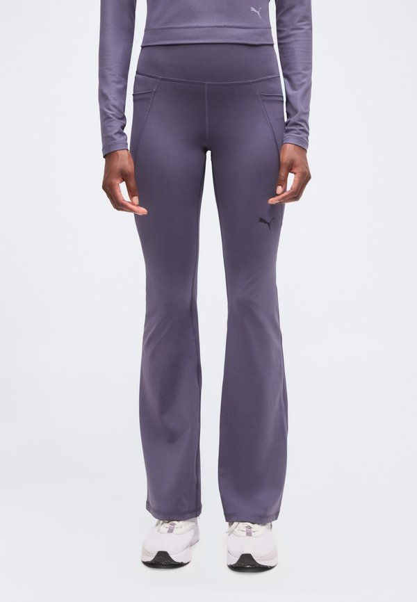 Puma TAD ESSENTIAL BOOTCUT - Tracksuit bottoms - inky depths