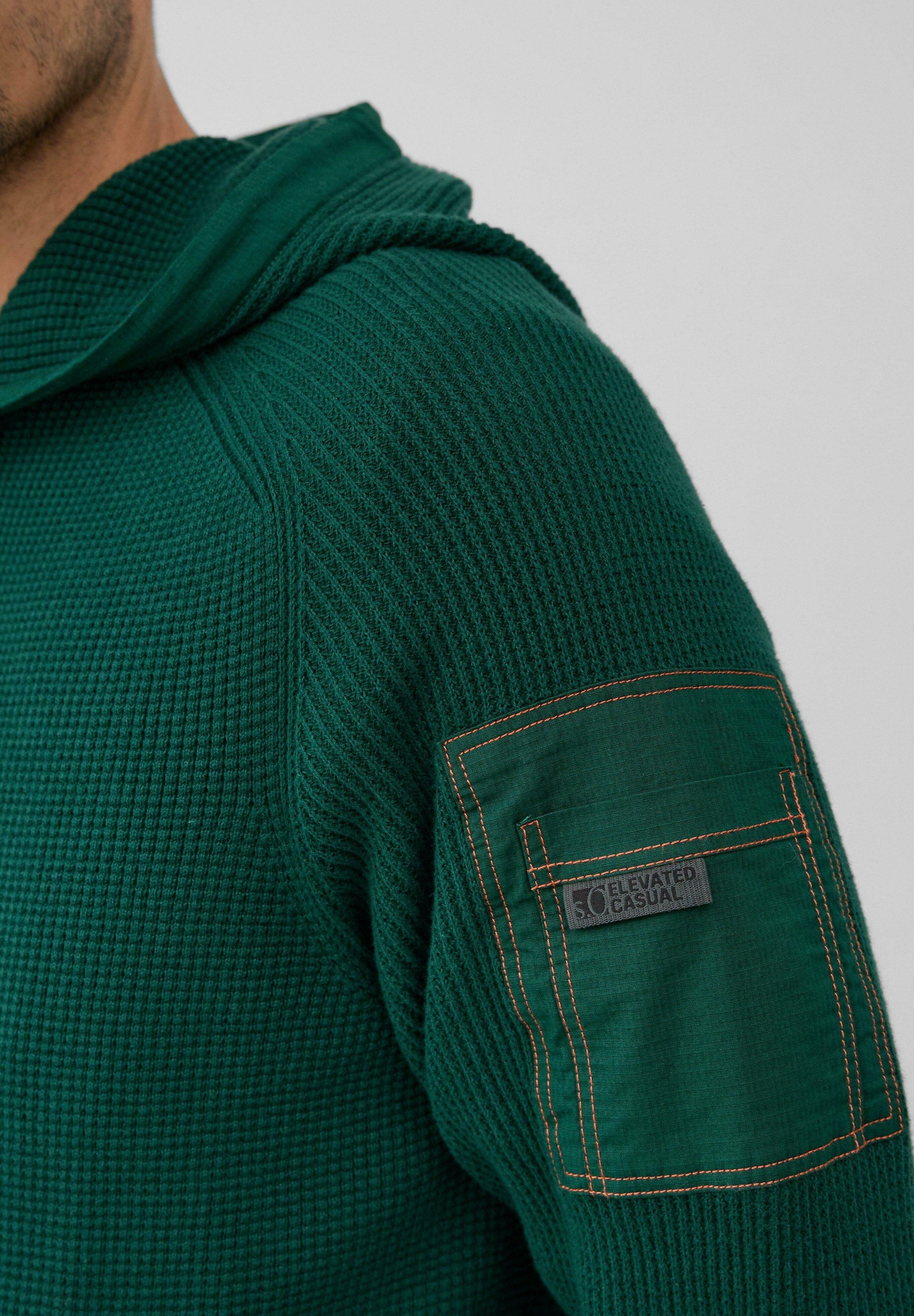 s.Oliver MIT TASCHENDETAIL AM ÄRMEL
