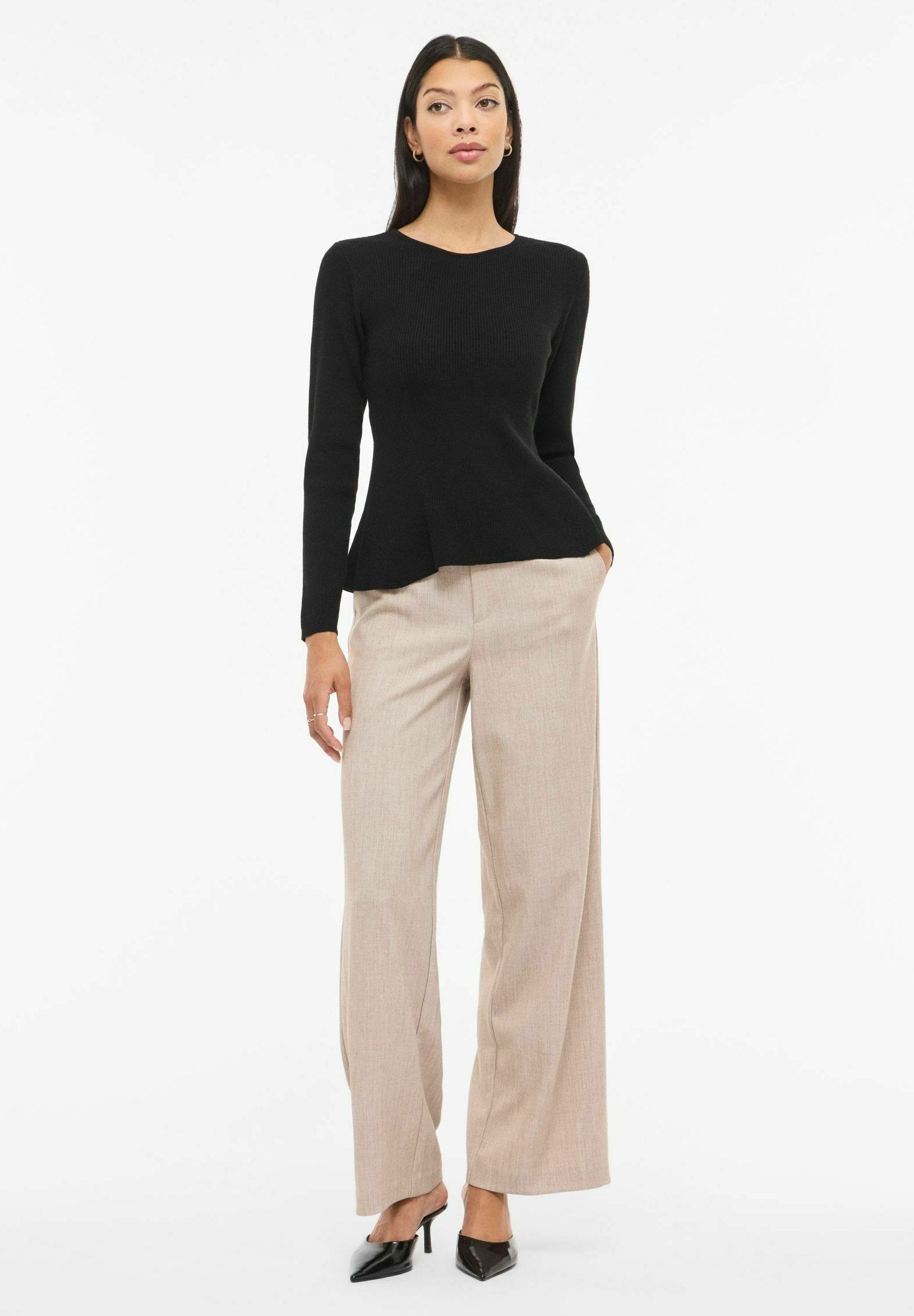 VILA Knitted VIMABLE Peplum
