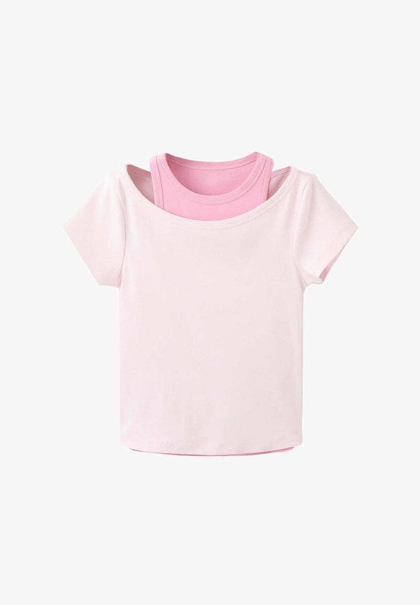 Mango ADULT - Print T-shirt - pink