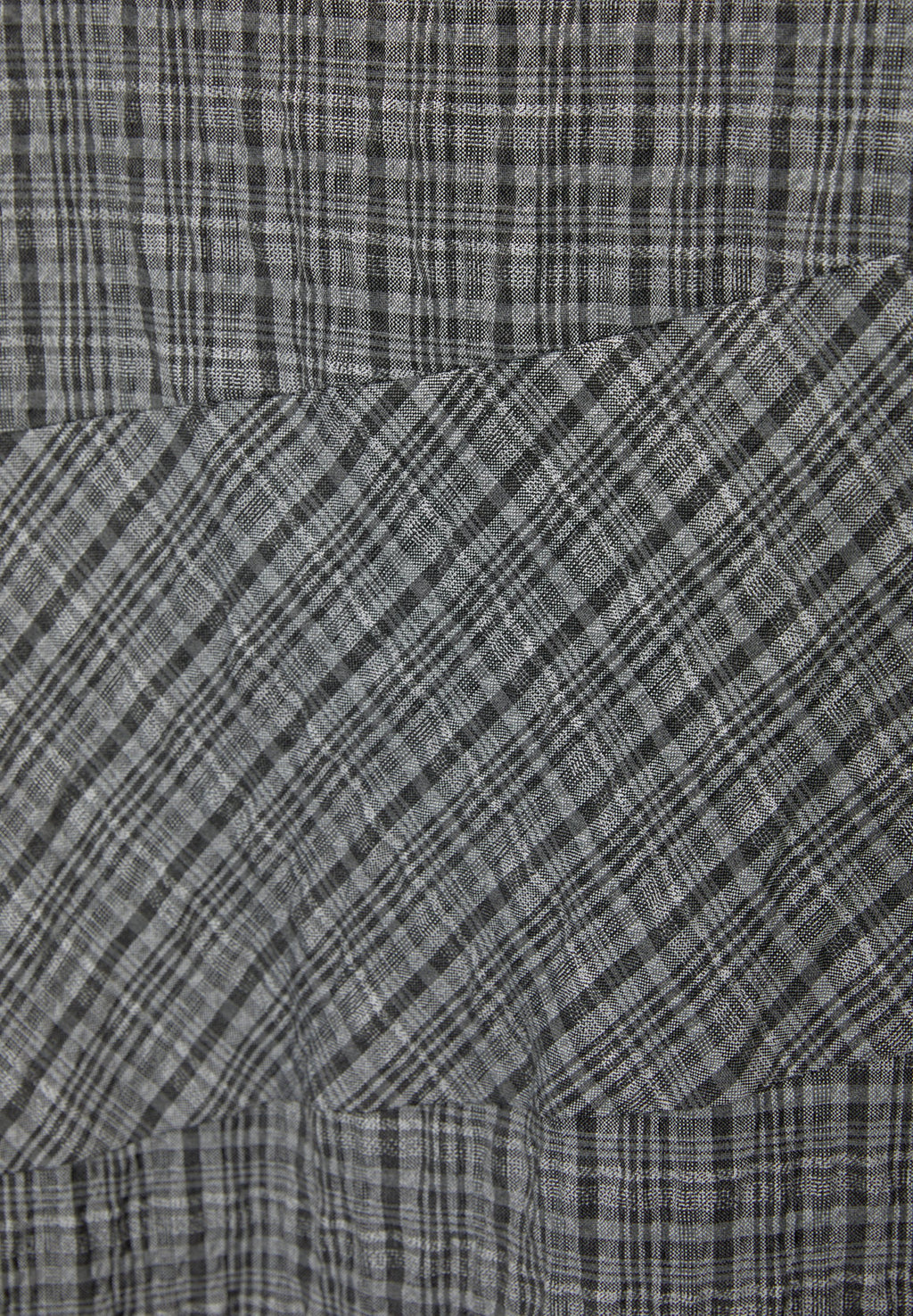 PULL&BEAR ASYMMETRIC CHECK - MIDI