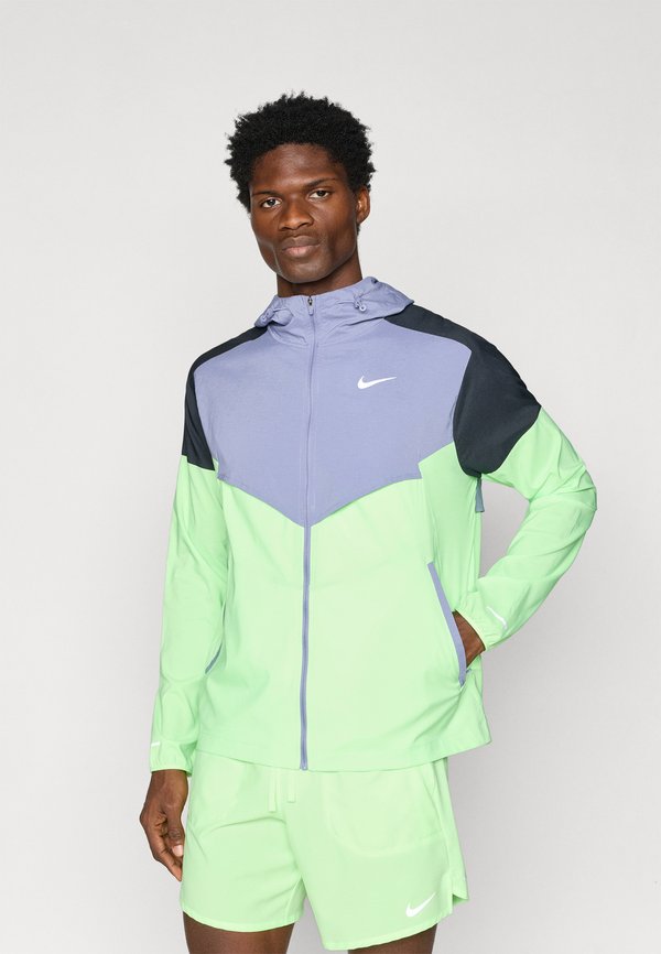 Nike Performance Windbreaker - iron purple/black/lime blast