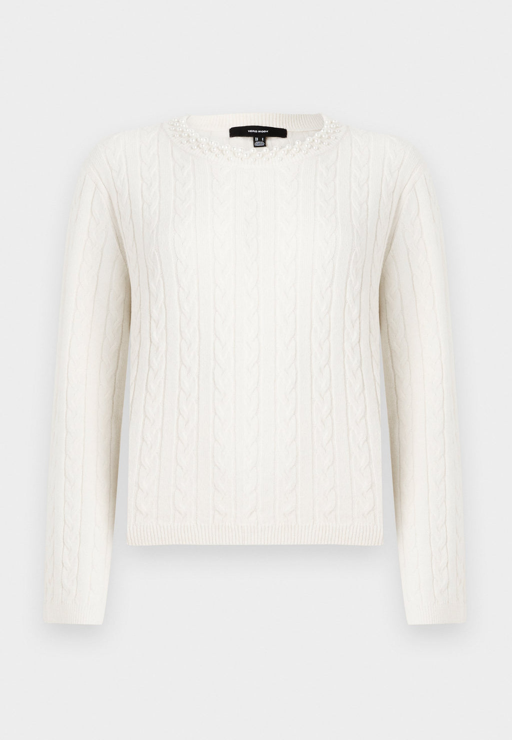 Vero Moda VMLUNA CABLE PEARL PULLOVER