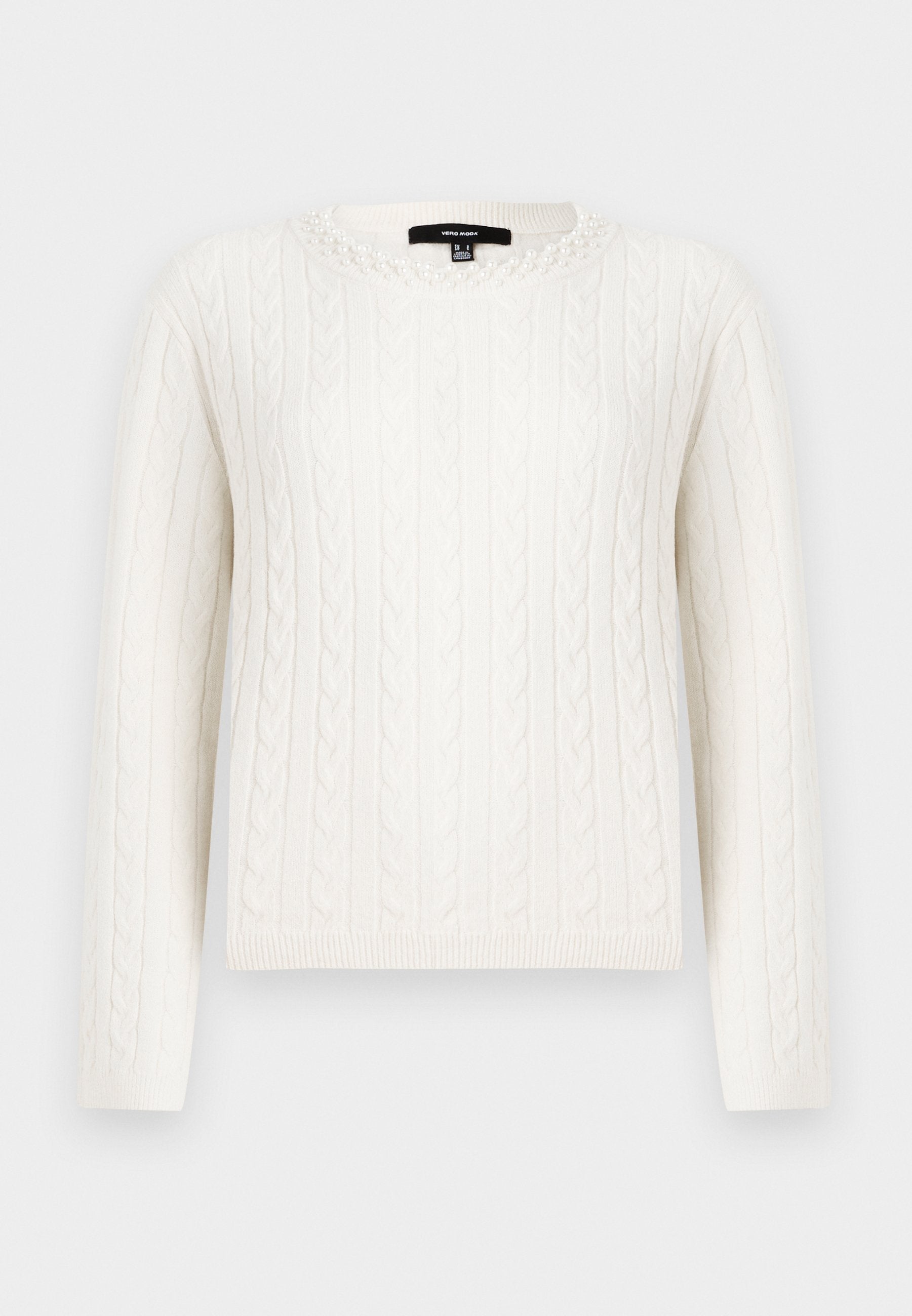 Vero Moda VMLUNA CABLE PEARL PULLOVER