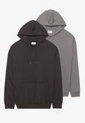 YOURTURN UNISEX 2 PACK RELAXED FIT HOODIE
