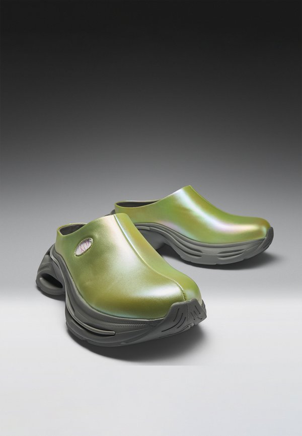 Koi Footwear LIME WAVES CHUNKY SLIP ON SHOES