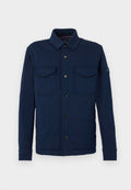 FLAP POCKET INTECHNO KNIT SHIRT JACKET Media 1