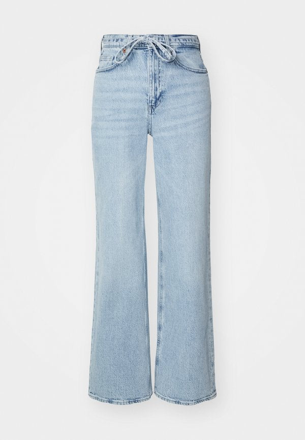 Vero Moda Wide-fit VMTESSA High rise Wide Leg Fit - Wide Leg - light blue denim