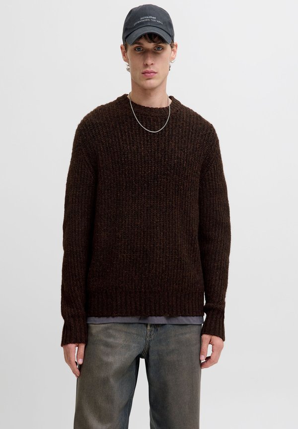 Jack & Jones Knitted Knitted - Jumper - deep mahogany