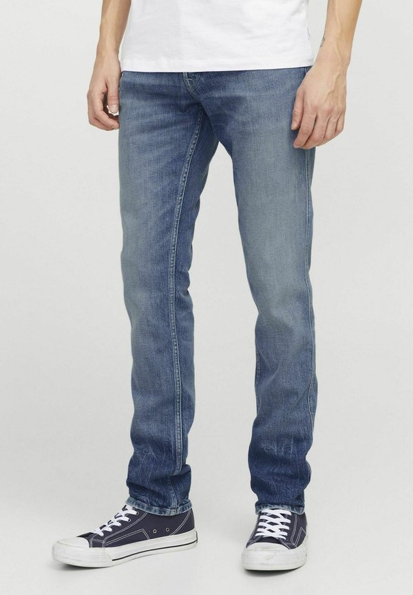 Jack & Jones Slim fit JJIGLENN JJDENVER JJ 144 NOOS - Slim fit jeans - blue denim