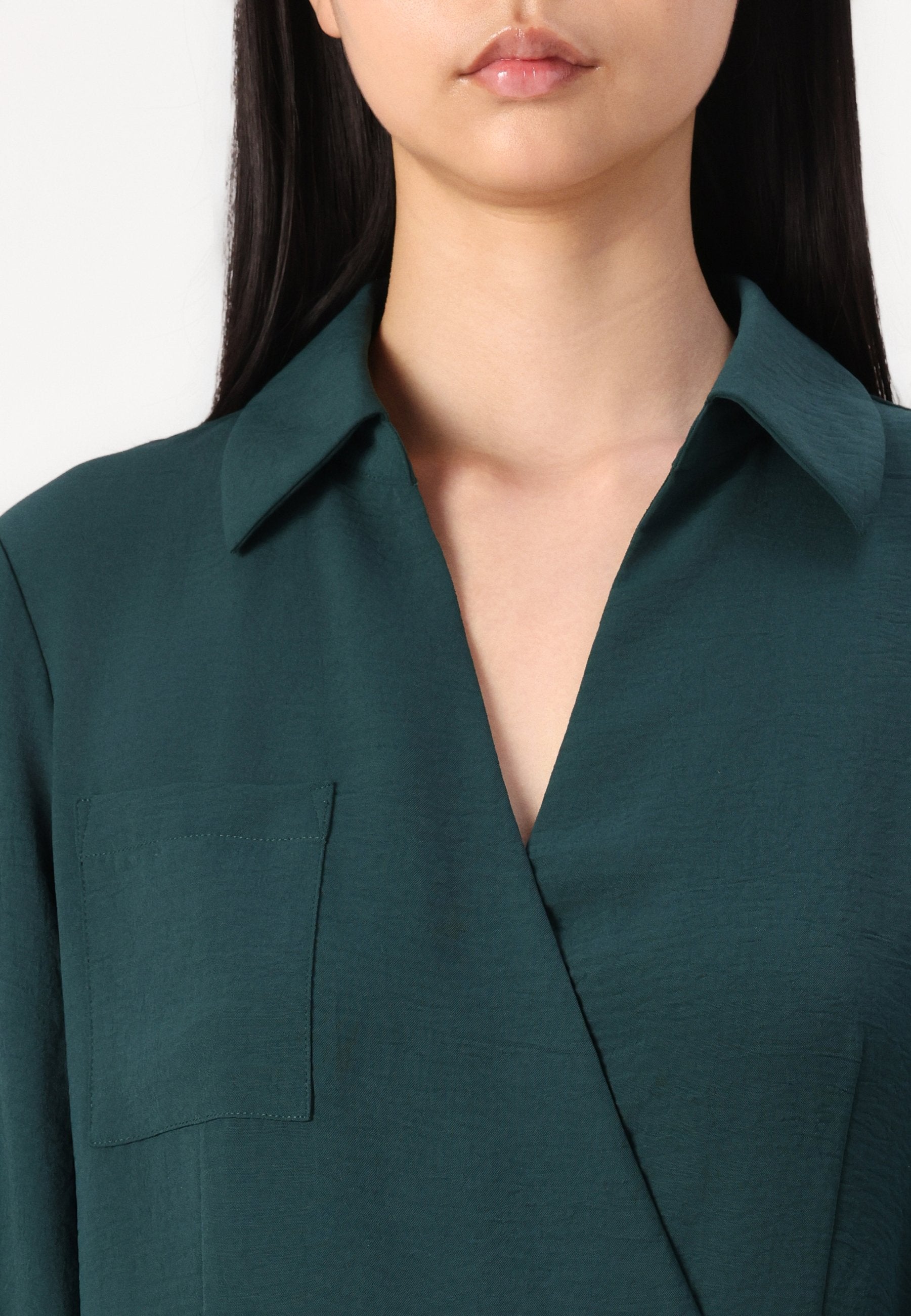 ONLLYDIA V NECK WRAP DRESS Media 6