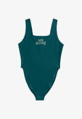 New Balance TRACKSIDE BODYSUIT - Top - medusa green