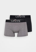 Levi's® OPTICAL ILLUSION 2 PACK - Trunks - grey/black