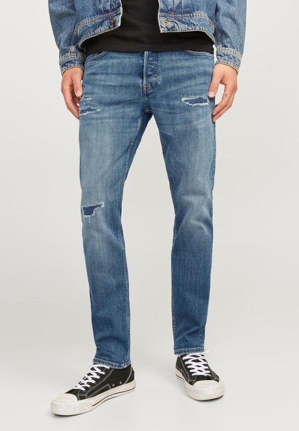Jack & Jones Tapered fit JJIMIKE JJORIGINAL CJ 138 SN - Slim fit jeans - azul vaquero