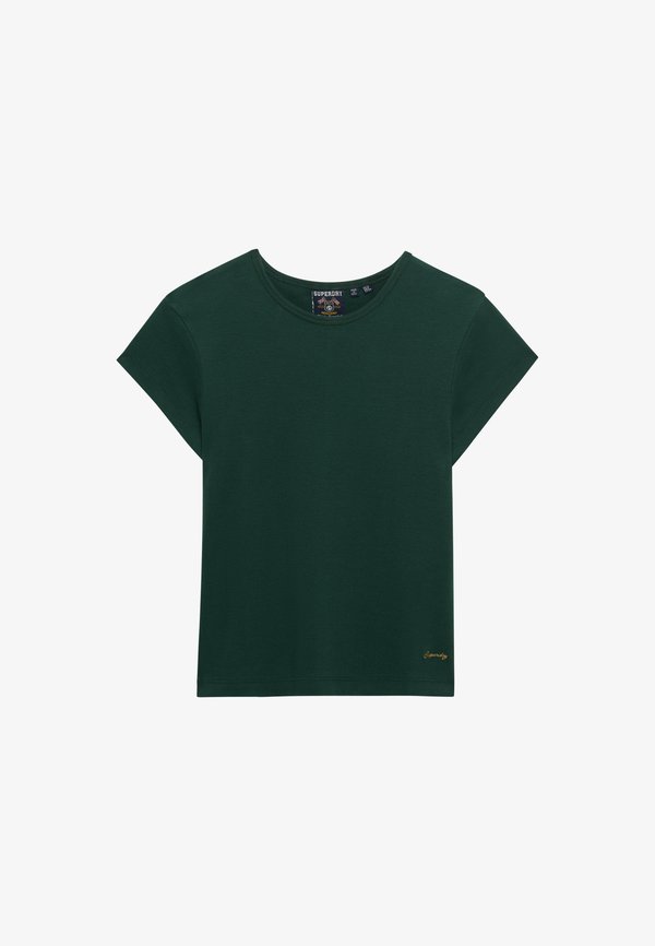 Superdry & Co SUPERDRY ATHLETIC ESSENTIAL T-SHIRT.. - Basic T-shirt - enamel green