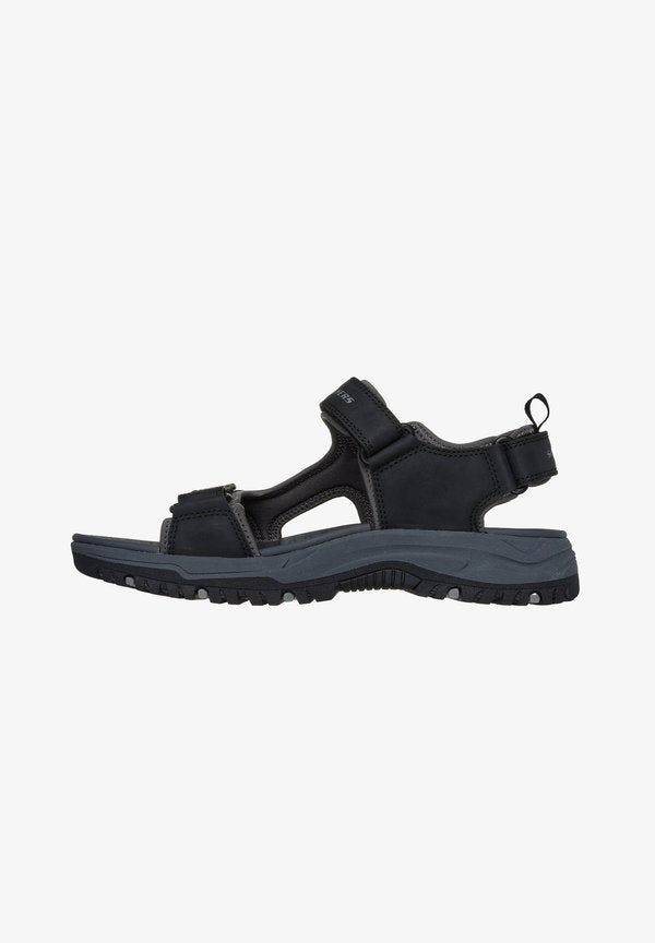 Skechers PREWITT  BLK  VAR - Walking sandals - screziato-mottled black